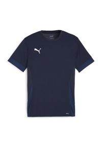 Koszulka Puma TeamGoal. Kolor: niebieski, biały, wielokolorowy. Sport: piłka nożna