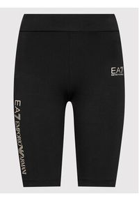 EA7 Emporio Armani Szorty sportowe 6LTS51 TJ01Z 0200 Czarny Slim Fit. Kolor: czarny. Materiał: bawełna #3