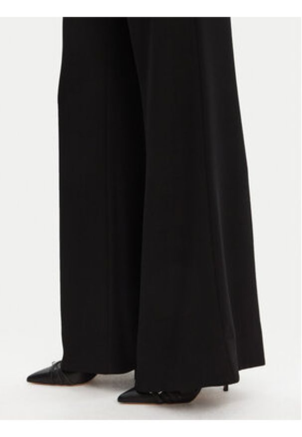 ACCESS FASHION Spodnie palazzo 53-5136-117 Czarny Regular Fit. Kolor: czarny. Materiał: syntetyk