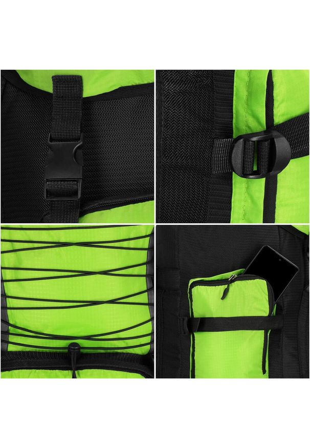 SPRINGOS - Plecak trekkingowy 90 L górski turystyczny survival. Kolor: zielony. Styl: sportowy