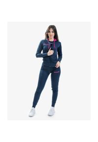 Givova - Tuta Lady. Okazja: na uczelnię. Kolor: niebieski. Materiał: dresówka. Styl: sportowy