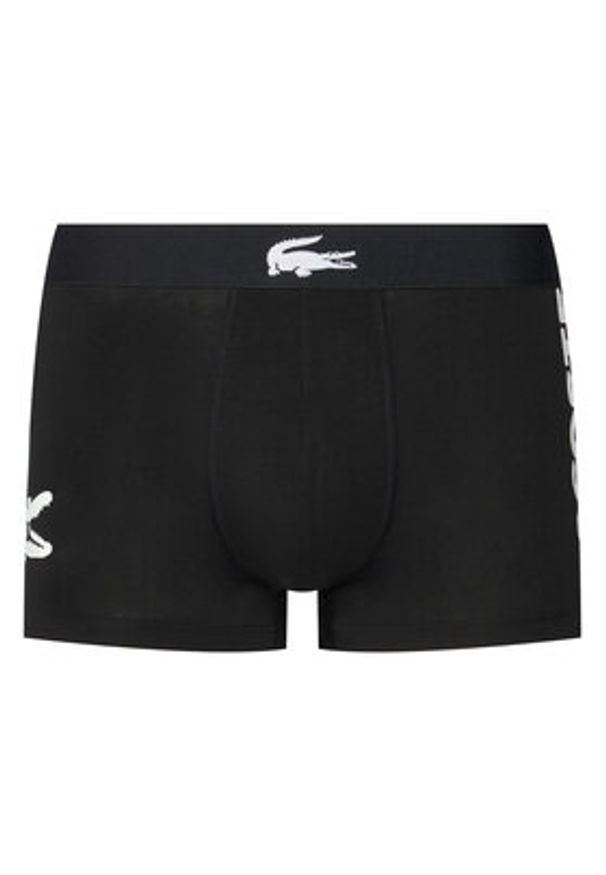 Lacoste Komplet 3 par bokserek 5H1291 Czarny. Kolor: czarny. Materiał: bawełna