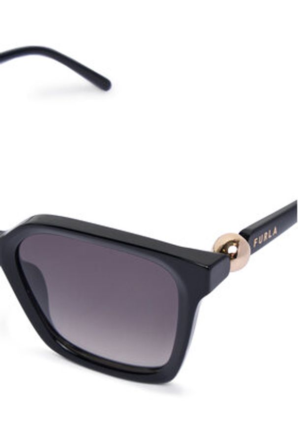 Furla Okulary przeciwsłoneczne Sunglasses WD00150-A.0116-O6000-4-401-20-CN-D Czarny. Kolor: czarny