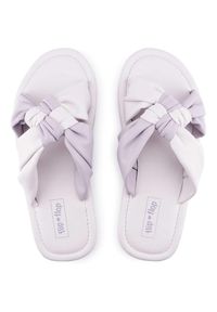 Flip*Flop - Klapki basenowe damskie Flip Flop Fauna Chess. Okazja: na co dzień. Kolor: fioletowy. Sezon: lato. Styl: casual, sportowy #1