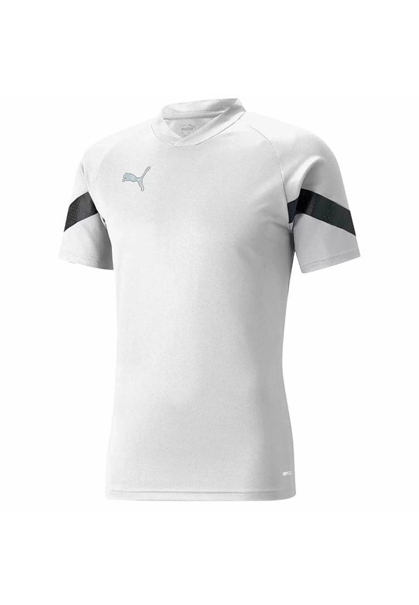 Podkoszulek Puma Teamfinal Training Jersey, Mężczyźni. Kolor: biały. Materiał: jersey. Sport: piłka nożna