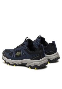 skechers - Skechers Trekkingi Stamina At-Upper Stitch 237527/NVBK Granatowy. Kolor: niebieski. Materiał: mesh, materiał. Sport: turystyka piesza