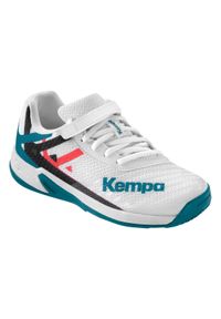 KEMPA - Dziecięce buty halowe Kempa Wing 2.0. Kolor: czerwony, biały, wielokolorowy. Sport: piłka ręczna