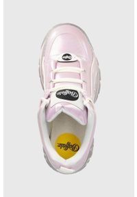 Buffalo sneakersy 1339-14 2.0 kolor różowy 1533306. Nosek buta: okrągły. Kolor: różowy. Obcas: na platformie #2