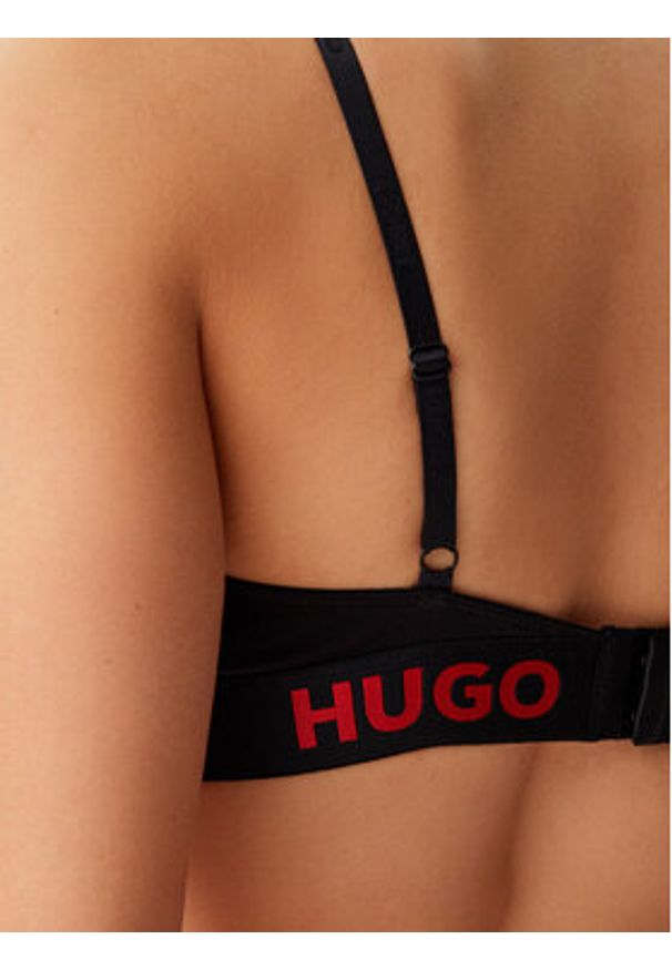 Hugo - HUGO Biustonosz braletka 50525383 Czarny. Kolor: czarny. Materiał: bawełna