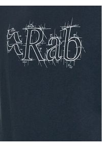 Rab T-Shirt Stance Stretch QCB-33-BE Granatowy Regular Fit. Kolor: niebieski. Materiał: bawełna #2