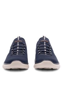 skechers - Skechers Sneakersy SUMMITS SLIP INS 232457 NVY Granatowy. Kolor: niebieski #4