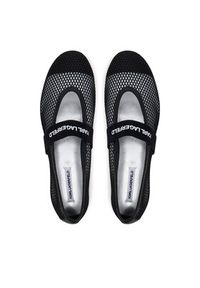 Karl Lagerfeld - KARL LAGERFELD Baleriny KL40125 Czarny. Kolor: czarny. Materiał: materiał