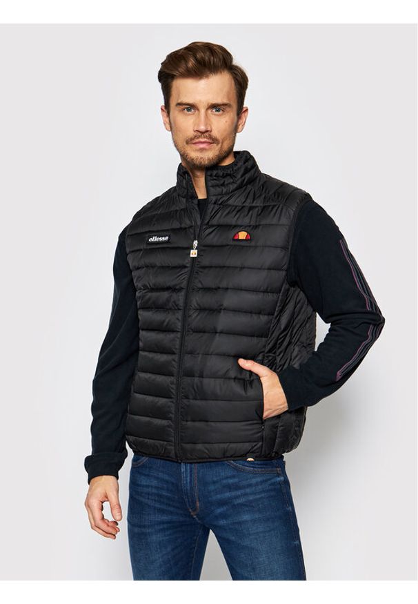 Ellesse Kamizelka Bardy Gilet SHS08747 Czarny Regular Fit. Kolor: czarny. Materiał: syntetyk