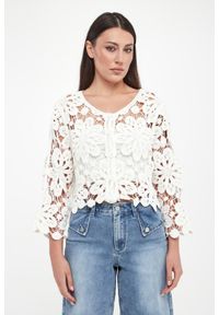 Joseph Ribkoff - Kardigan damski ażurowy JOSEPH RIBKOFF. Wzór: ażurowy #3