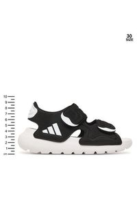 Adidas - adidas Sandały Altaswim 3 Sandals JS2537 Czarny. Kolor: czarny. Materiał: syntetyk #5