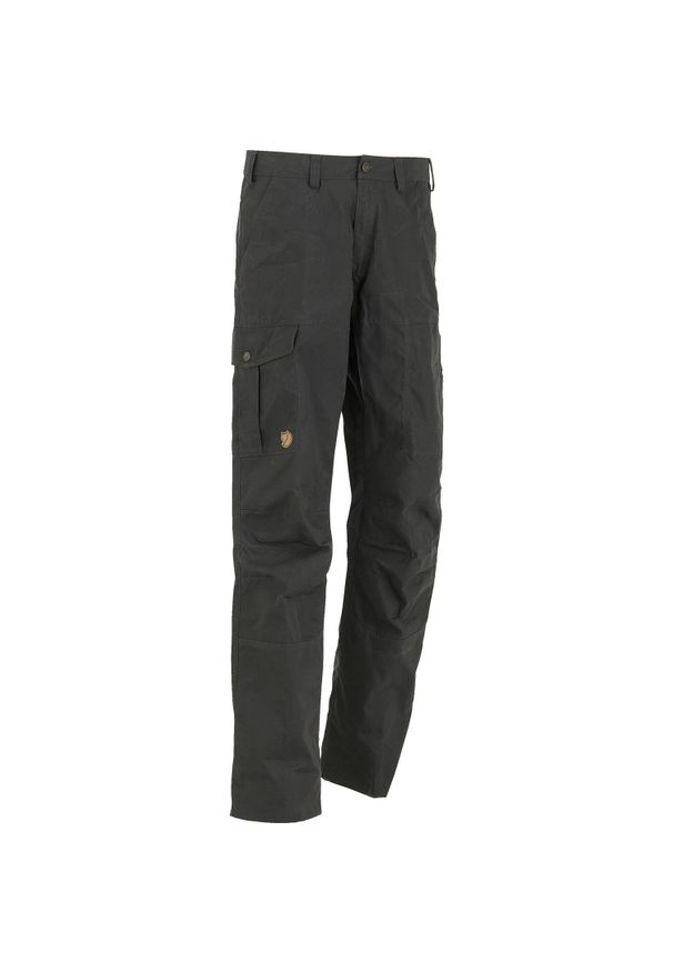 Fjällräven - Spodnie trekkingowe męskie Fjallraven Karl Pro Long. Kolor: wielokolorowy, czarny, szary