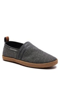 TOMMY HILFIGER - Tommy Hilfiger Espadryle Hilfiger Espadrille C Chambray FM0FM04982 Czarny. Kolor: czarny