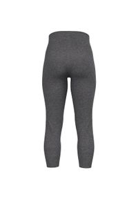 Legginsy damskie Odlo BL BOTTOM 3/4 ACTIVE WARM ECO. Kolor: szary. Długość: krótkie