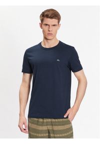 Quiksilver T-Shirt Essentials EQYKT04092 Granatowy Regular Fit. Kolor: niebieski. Materiał: bawełna #1