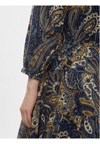 Lauren Ralph Lauren Sukienka codzienna 250926408001 Granatowy Regular Fit. Okazja: na co dzień. Kolor: niebieski. Materiał: bawełna. Typ sukienki: proste. Styl: casual #5