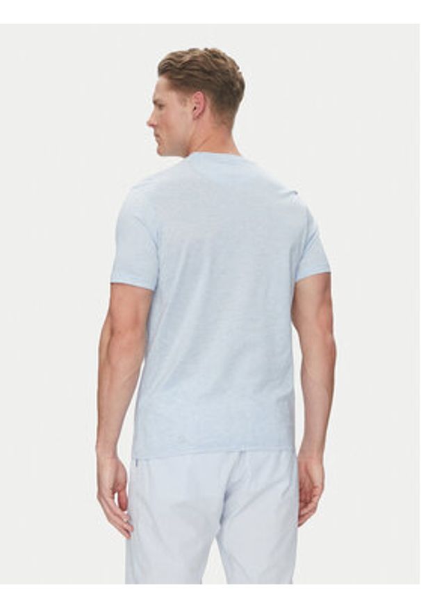 PAUL & SHARK - Paul&Shark T-Shirt 25411015 Błękitny Regular Fit. Kolor: niebieski. Materiał: bawełna