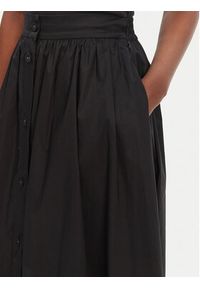 TwinSet - TWINSET Spódnica trapezowa 251TT2095 Czarny Regular Fit. Kolor: czarny. Materiał: bawełna #4