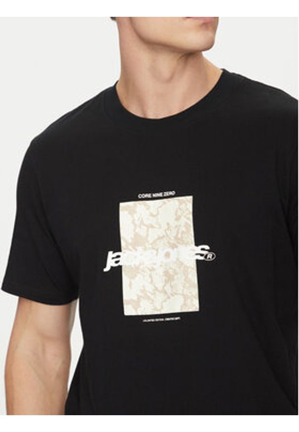 Jack & Jones T-Shirt Tarmac 12273239 Czarny Regular Fit. Kolor: czarny. Materiał: bawełna