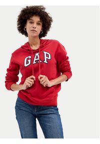 GAP - Gap Bluza 463506-34 Czerwony Regular Fit. Kolor: czerwony. Materiał: syntetyk, bawełna #5