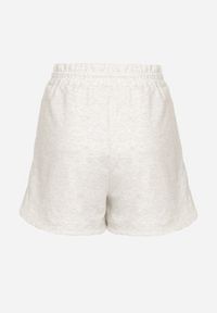 Born2be - Szare Bawełniane Szorty Dresowe z Kieszeniami Galiriona. Okazja: na co dzień. Kolor: szary. Materiał: dresówka, bawełna. Sezon: lato. Styl: sportowy, casual