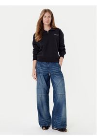 Guess Jeans Bluza W5YQ09 K68I4 Czarny Regular Fit. Kolor: czarny. Materiał: bawełna #5