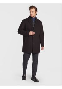 Pierre Cardin Płaszcz przejściowy 10042/000/ 0017 Czarny Modern Fit. Kolor: czarny. Materiał: syntetyk #7