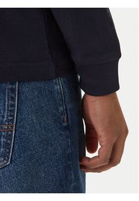 Napapijri Longsleeve S-Box Logo NP0A8BC5 Granatowy Regular Fit. Kolor: niebieski. Materiał: bawełna. Długość rękawa: długi rękaw #5
