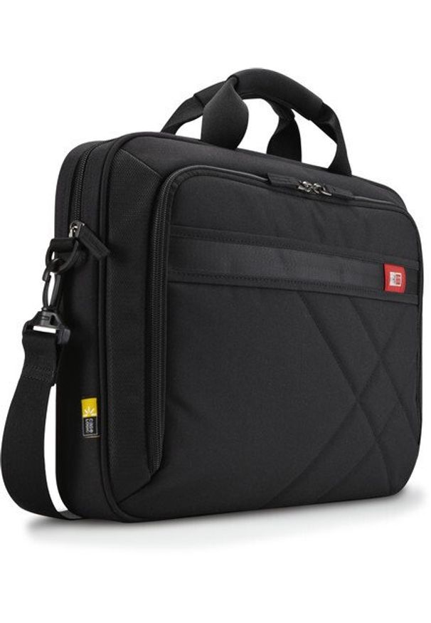 CASE LOGIC - Torba Case Logic DLC115 torba na laptopa 15.6" /Polyester/ czarny (38.5 x 4.4 x 26.7 cm). Kolor: czarny