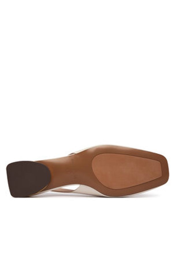 Coccinelle Baleriny C-Everyday E4 U1L 21 03 01 Écru. Materiał: skóra