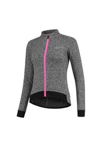 ROGELLI - Koszulka rowerowa damska Rogelli Benice 2.0 z długim rękawem. Kolor: różowy. Długość rękawa: długi rękaw. Długość: długie. Sport: kolarstwo #1