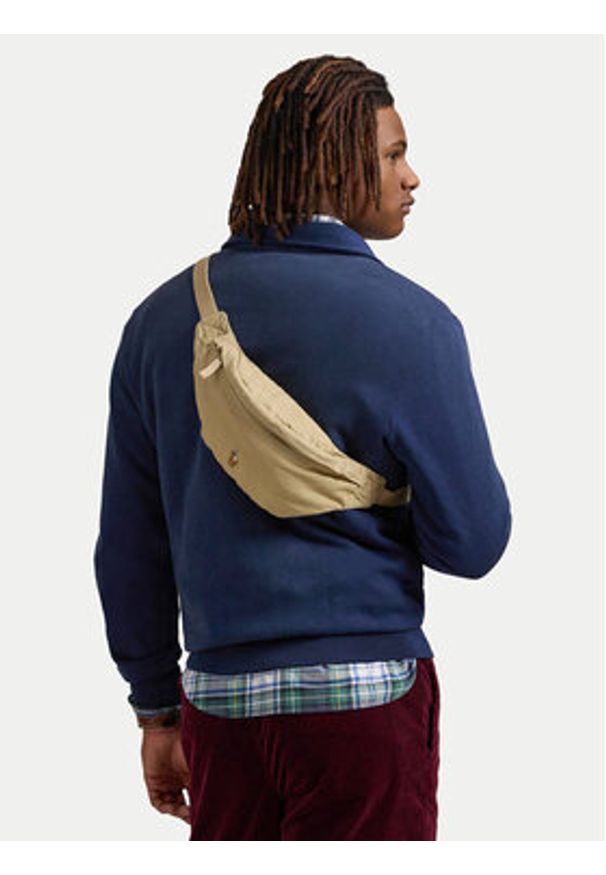 Polo Ralph Lauren Saszetka nerka 405967596001 Beżowy. Kolor: beżowy. Materiał: materiał