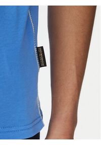 Napapijri T-Shirt S-Aylmer NP0A4HTO Niebieski Regular Fit. Kolor: niebieski. Materiał: bawełna #4