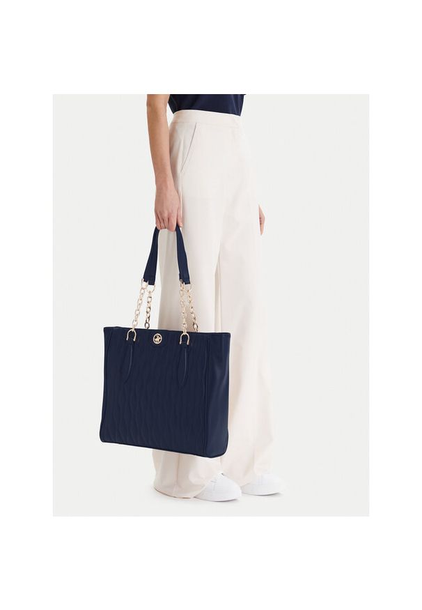 Torebka Beverly Hills Polo Club. Kolor: niebieski