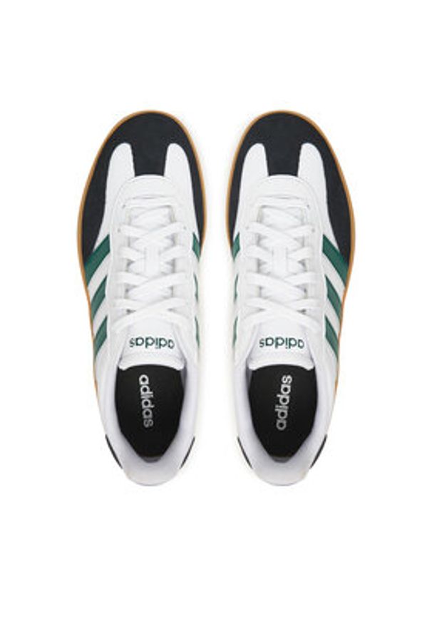 Adidas - adidas Sneakersy Barreda JR1323 Biały. Kolor: biały. Materiał: skóra