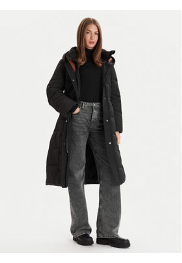 French Connection Kurtka przejściowa 70ZAS Czarny Regular Fit. Kolor: czarny. Materiał: syntetyk