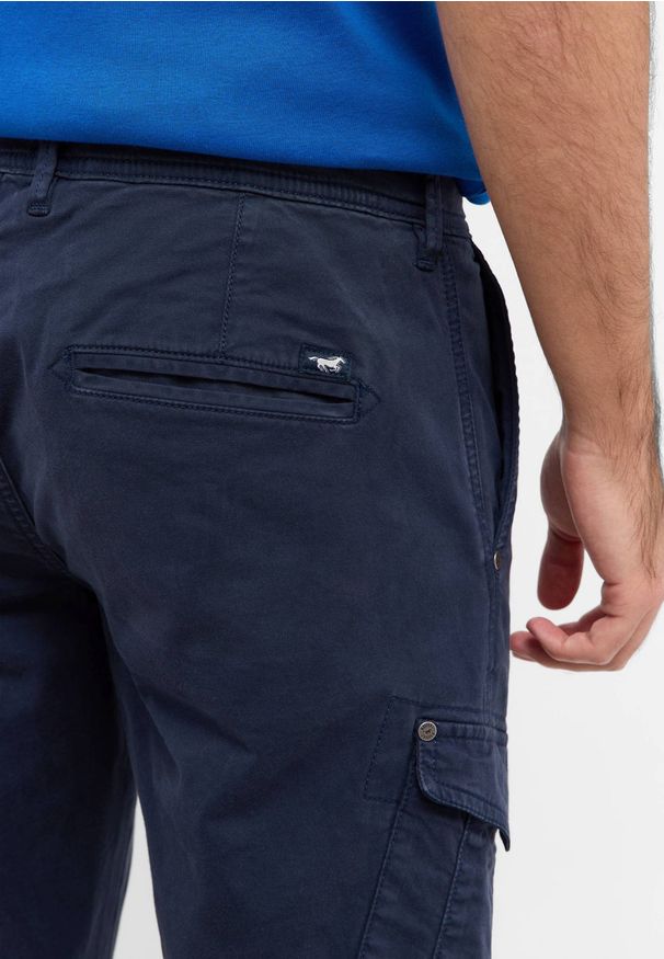 Męskie Spodnie Jeansowe Mustang Style Daytona Cargo Dark Sapphire 1016419 4136. Materiał: jeans