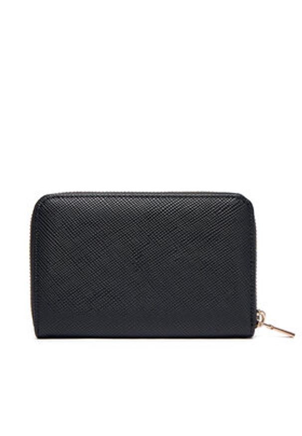 Guess Duży Portfel Damski Laurel II Slg SWZG74 59140 Czarny. Kolor: czarny. Materiał: skóra