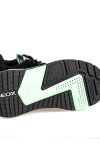 Geox Sneakersy "T02 A" | T94BUA 02214 | T02 A | Kobieta | Czarny, Zielony. Kolor: wielokolorowy, czarny, zielony. Materiał: materiał, skóra #3