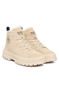 Palladium Trapery Pallashock Zip Warm 74353-210-M Beżowy. Kolor: beżowy. Materiał: zamsz, skóra #3