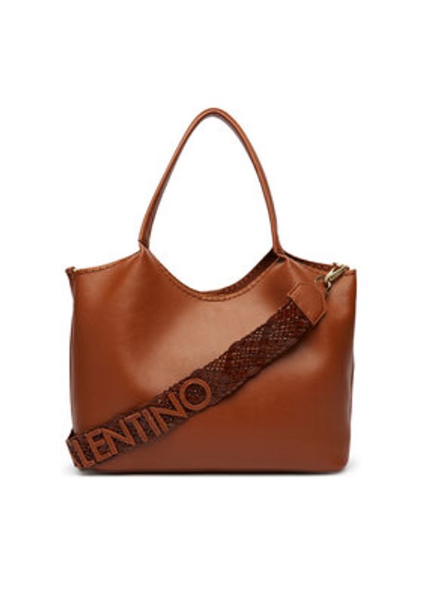 VALENTINO - Valentino Torebka Aleksandra VBS9W901 Brązowy. Kolor: brązowy. Materiał: skórzane