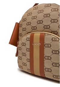 Liu Jo Plecak M Backpack AA5157 T3846 Beżowy. Kolor: beżowy. Materiał: materiał #3