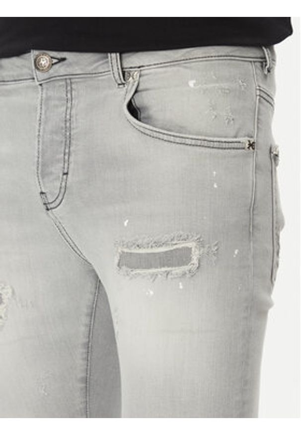 Richmond X Jeansy UMP25286JE Szary Slim Fit. Kolor: szary