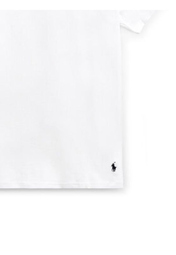 Polo Ralph Lauren Komplet 2 t-shirtów Core Replen 714835960002 Biały Slim Fit. Typ kołnierza: polo. Kolor: biały. Materiał: bawełna