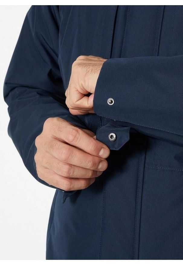 Kurtka zimowa męska Helly Hansen Coastal 3.0 Parka. Kolor: niebieski. Sezon: zima