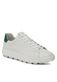 Geox Sneakersy U Spherica Ecub-1 U45GPA 0009B C1966 Biały. Kolor: biały. Materiał: skóra #4